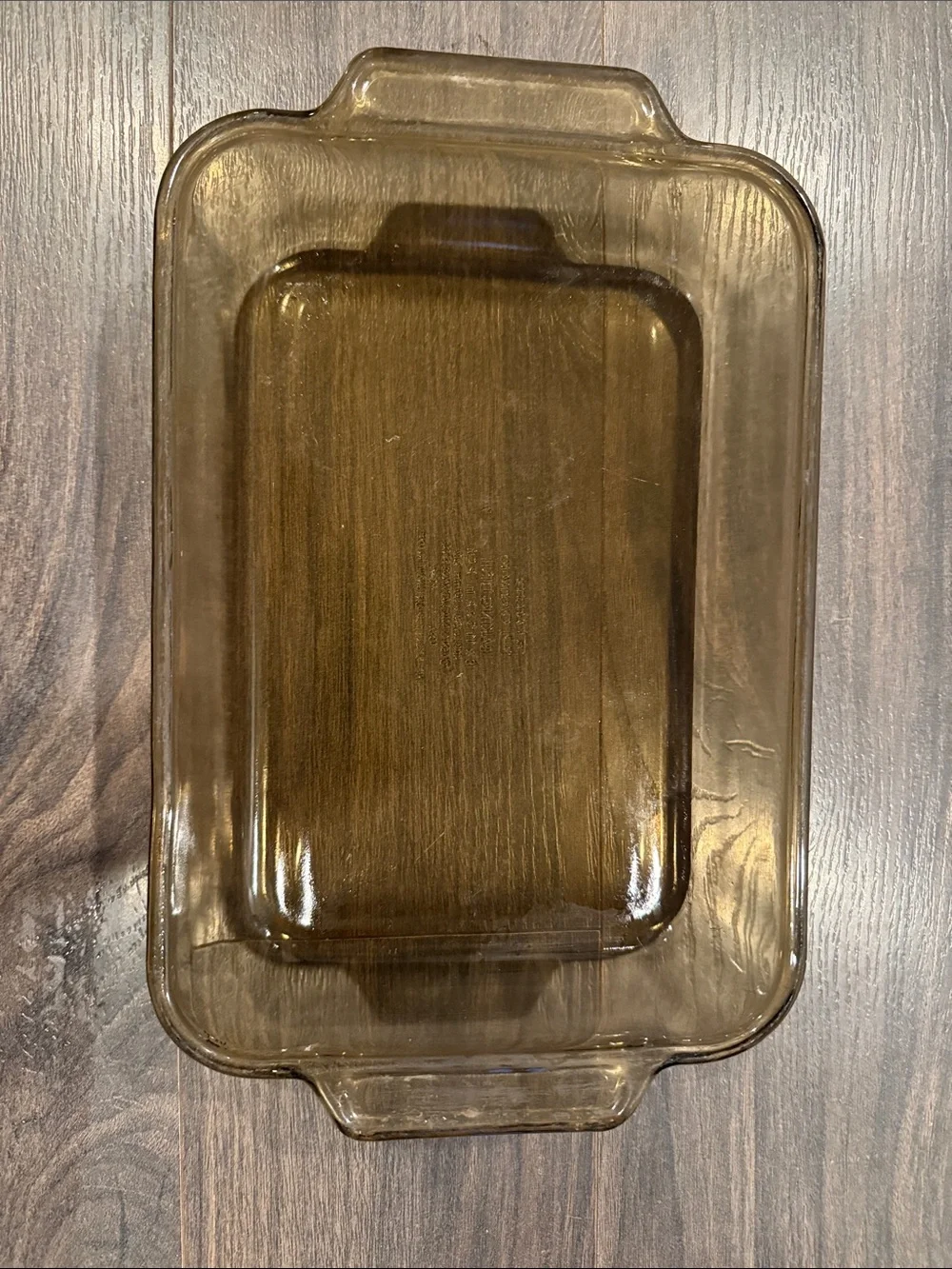 Anchor hocking Brown Glass Bake Dish - Home Kitchen 2qt 8x11.5x2” 8:9